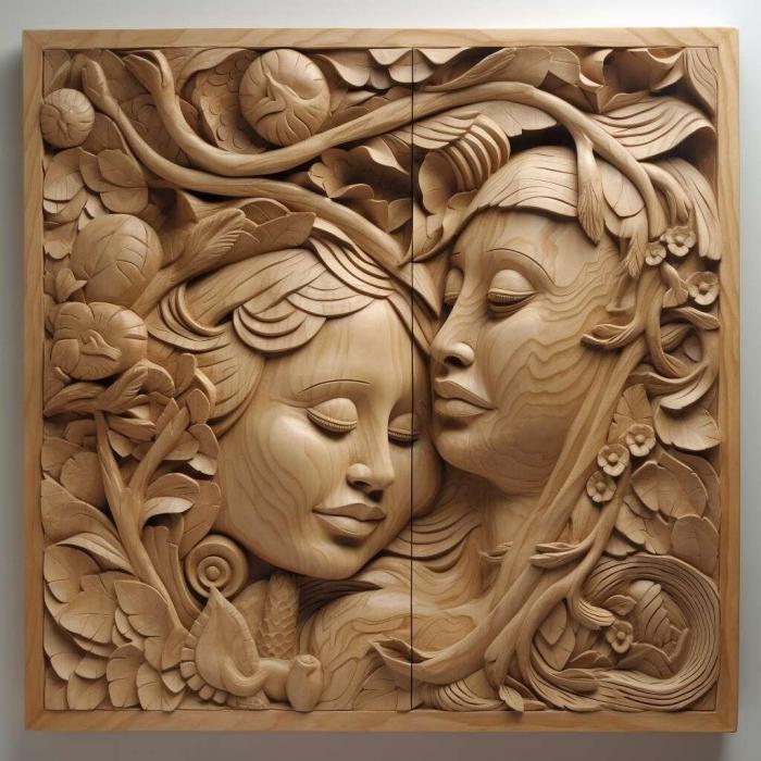 نموذج ثلاثي الأبعاد لآلة CNC 3D Art 